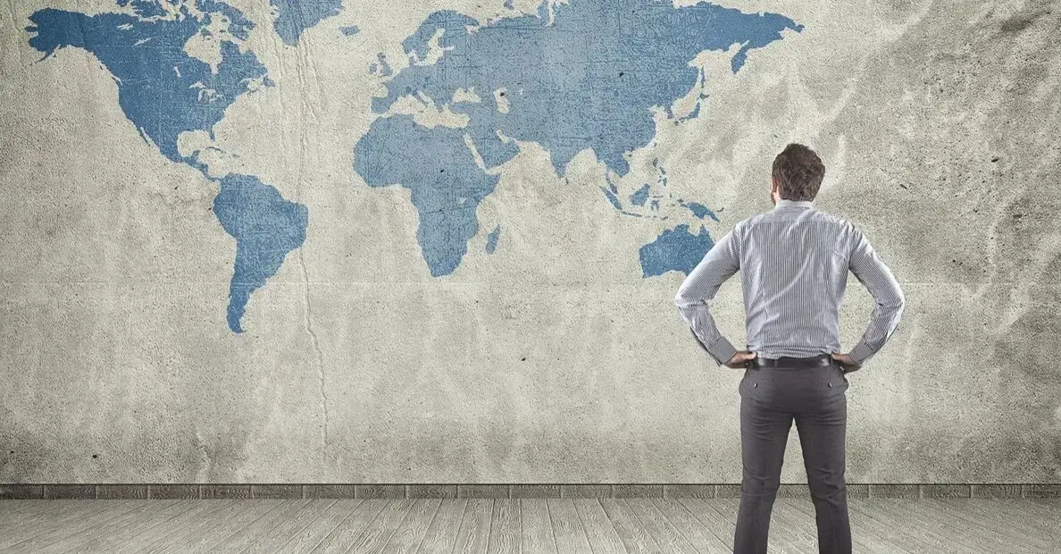 A person looking at a curated city guide map.